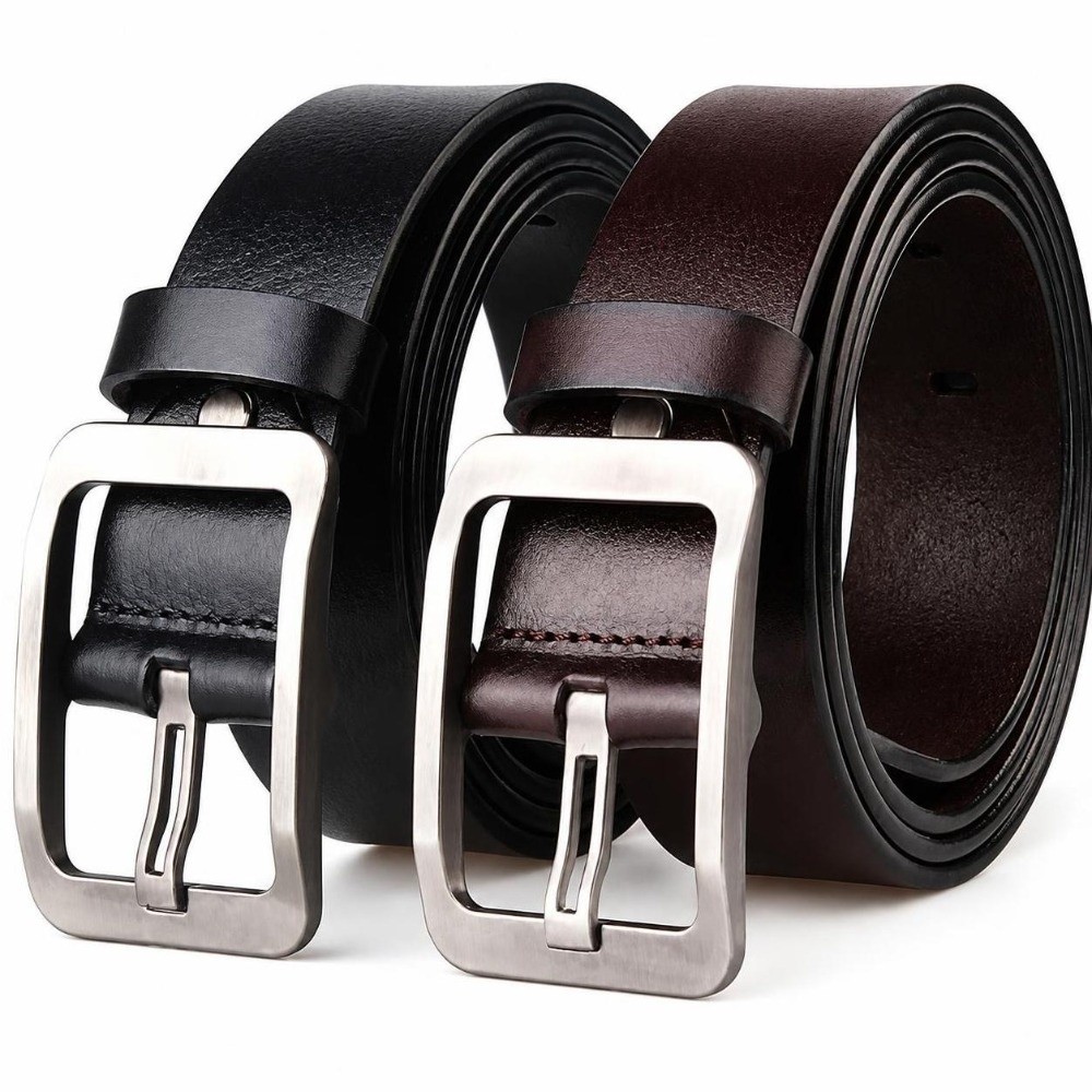 Men Formal Wear With Jeans - Cinto de Couro PU Casual para