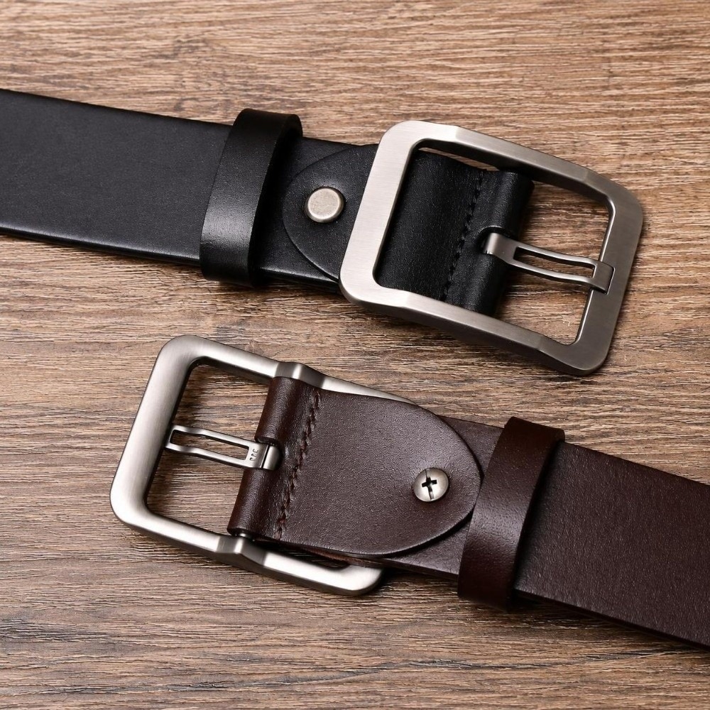 Men Formal Wear With Jeans - Cinto de couro sintético para uso