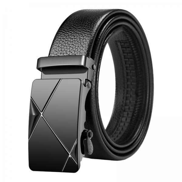 Men Formal Wear With Jeans - Cinto Ajustável com Fivela Automática para