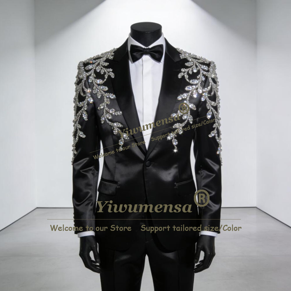 Men Formal Wear Pants - Conjunto de Terno de Smoking Masculino