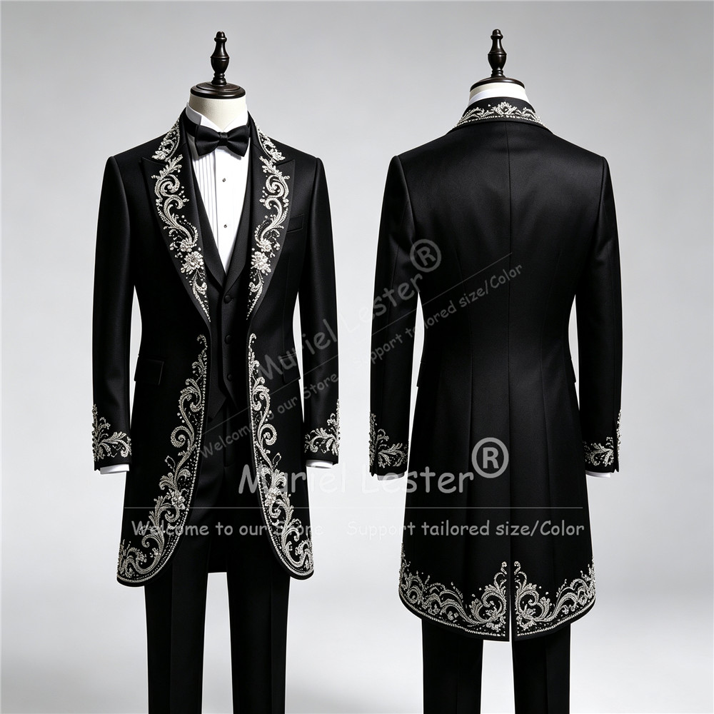 Men Formal Wear Pants - Ternos de Luxo para Casamento Masculino,