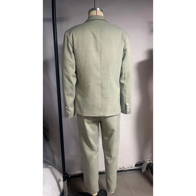 Conjunto de Terno e Calças par - Men Formal Wear Pants avaliação e preço