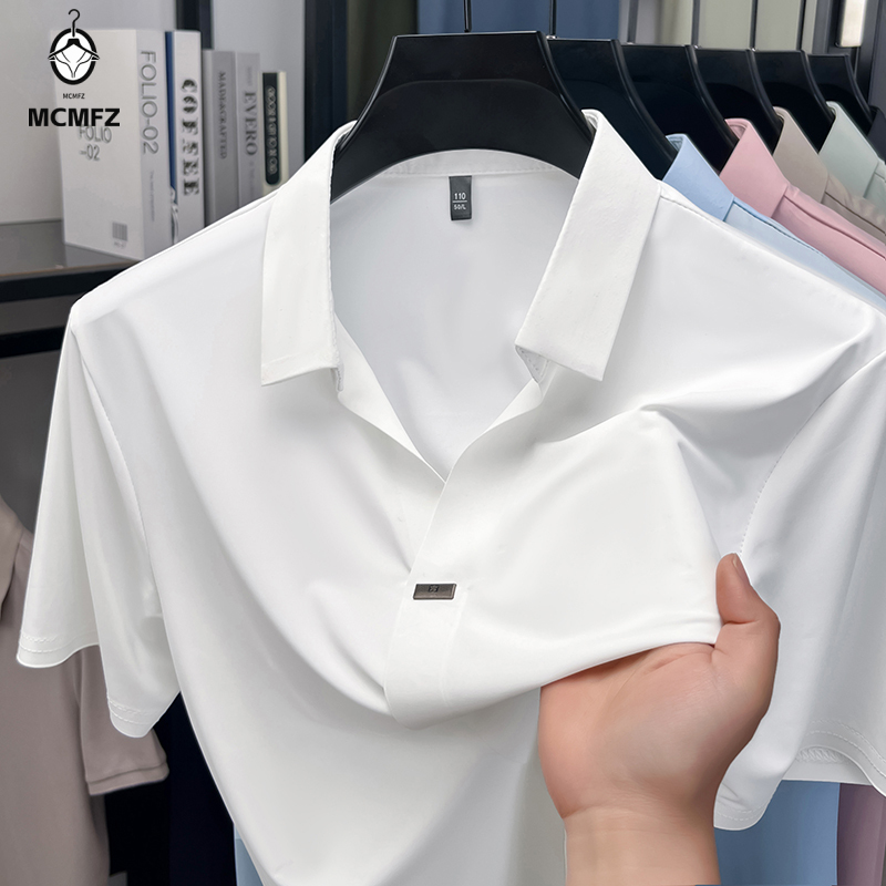 Camisa Masculina com Lapela Li - Men Formal Wear Summer avaliação e preço