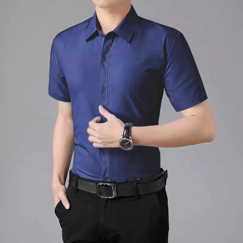 Verão fino camisa branca de ma - Men Formal Wear Summer avaliação e preço