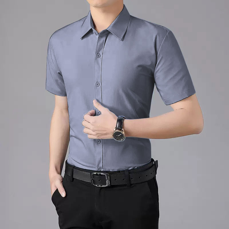 Verão fino camisa branca de ma - Men Formal Wear Summer avaliação e preço