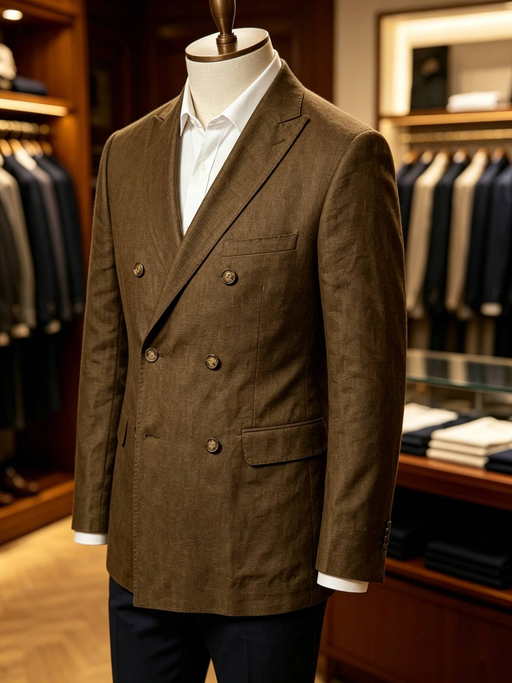 Blazer Masculino de Linho Tran - Men Linen Formal Wear avaliação e preço