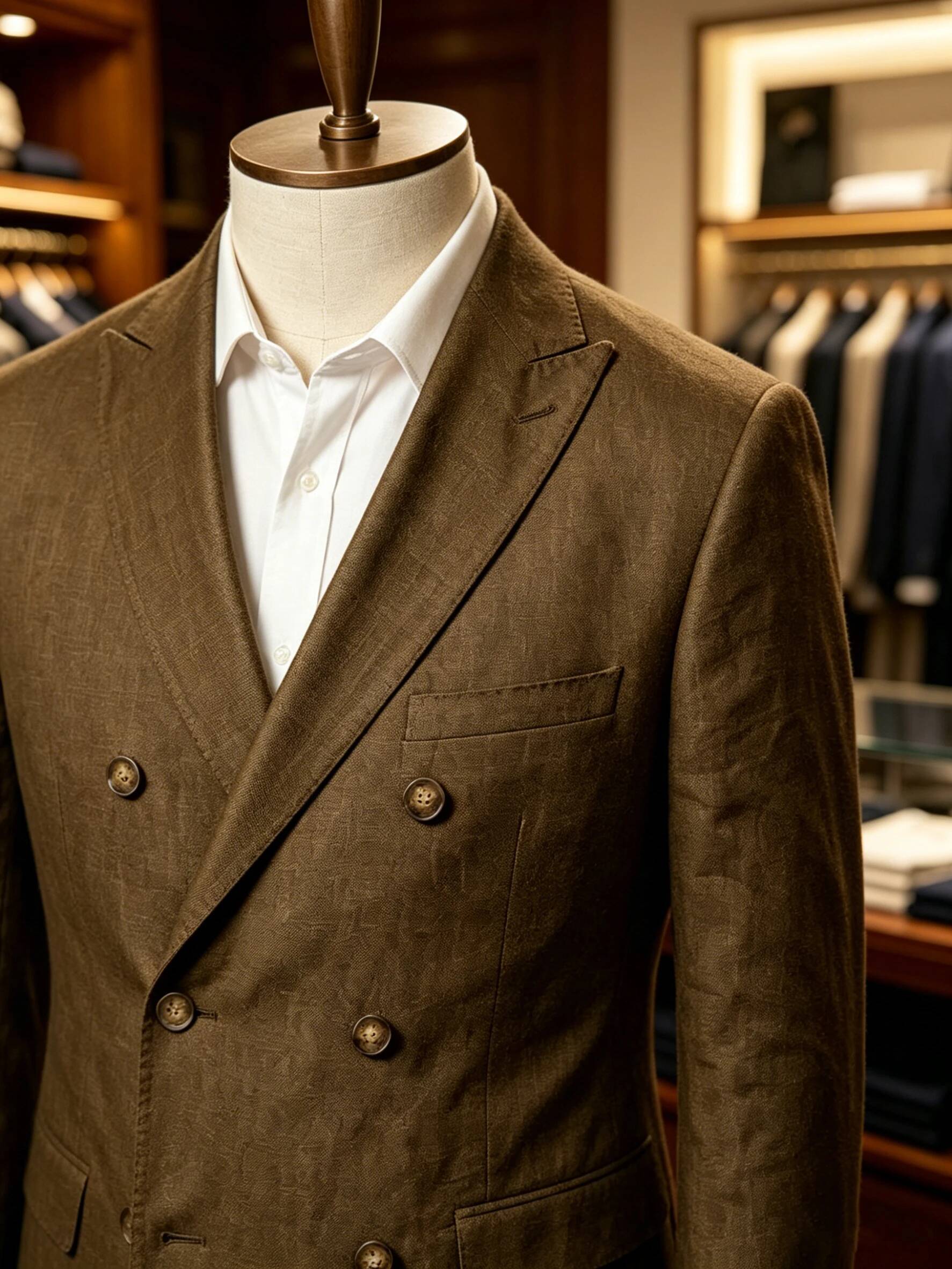 Blazer Masculino de Linho Tran - Men Linen Formal Wear avaliação e preço