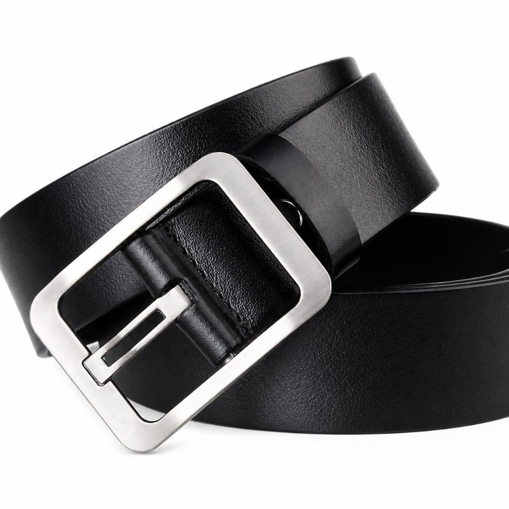 Cinto Clássico de Couro PU par - Men Formal Wear With Jeans avaliação e preço